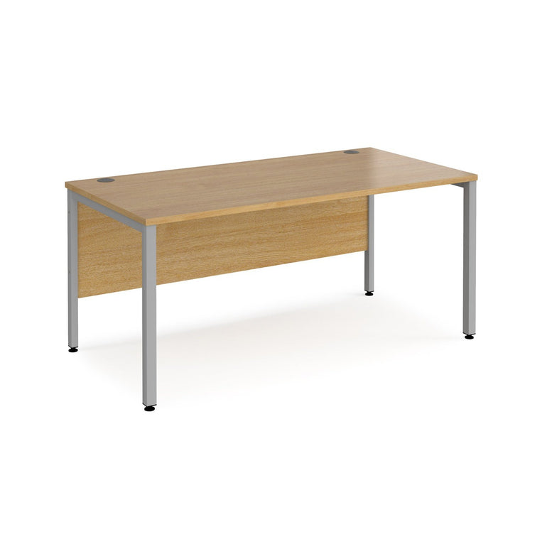 Maestro 25 bench leg straight desk 800 deep - Office Products Online