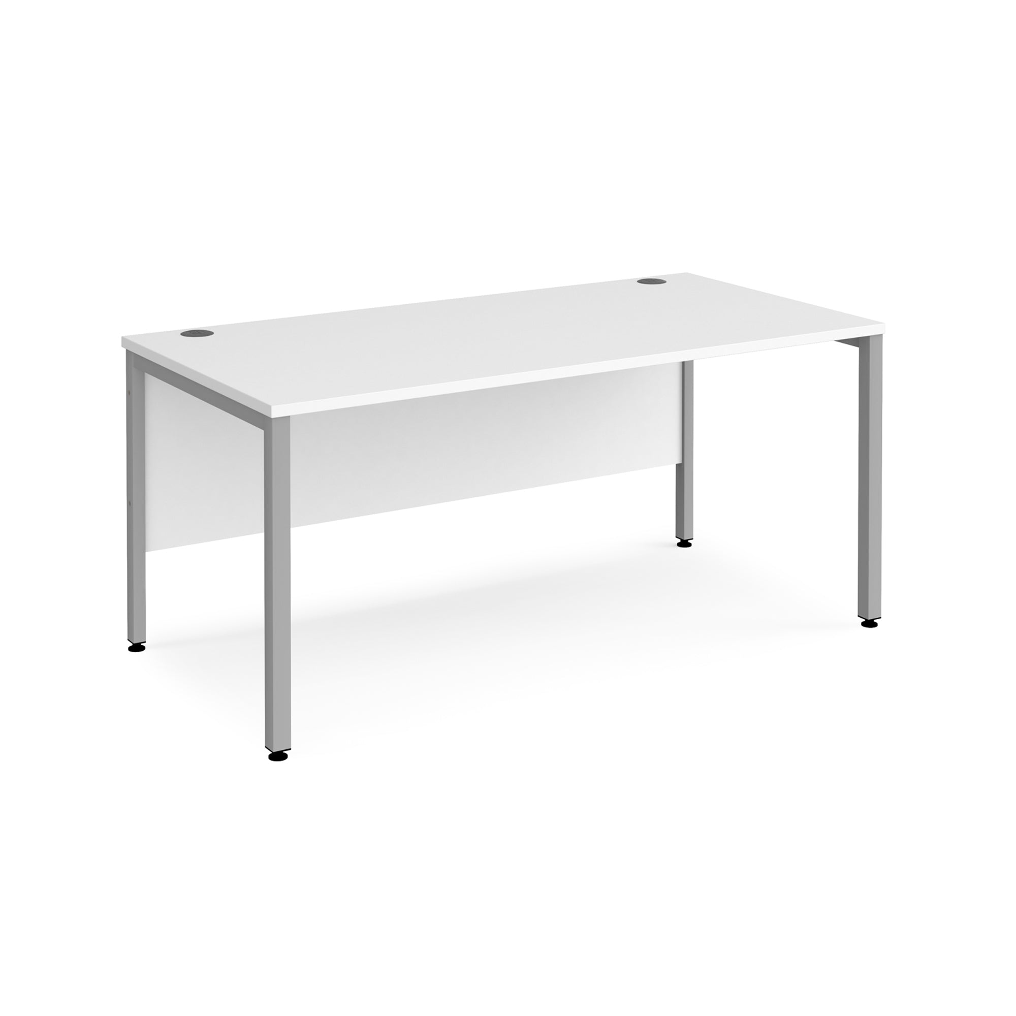 Maestro 25 bench leg straight desk 800 deep - Office Products Online