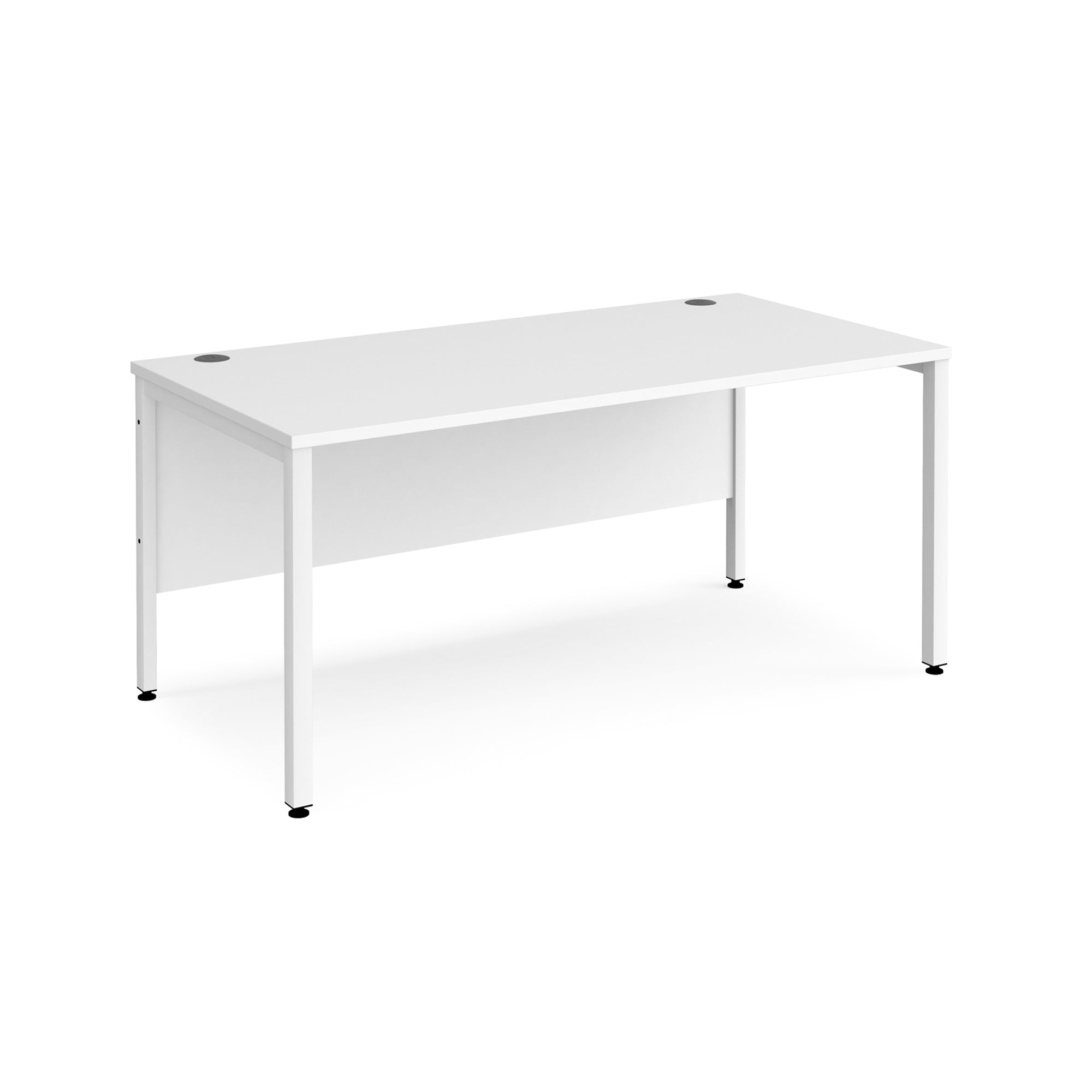 Maestro 25 bench leg straight desk 800 deep - Office Products Online