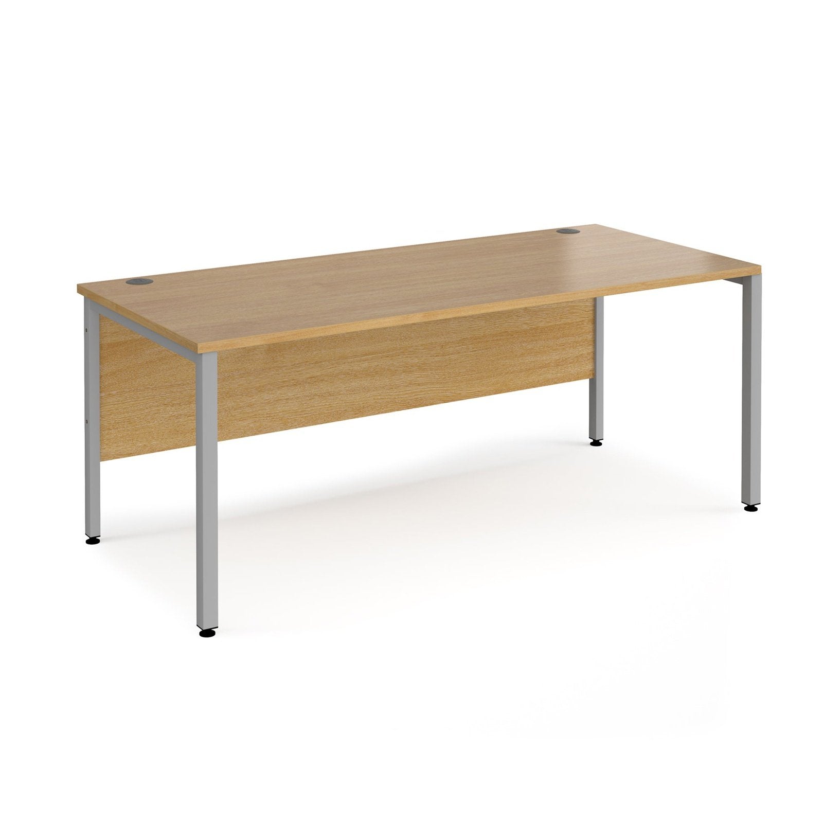 Maestro 25 bench leg straight desk 800 deep - Office Products Online