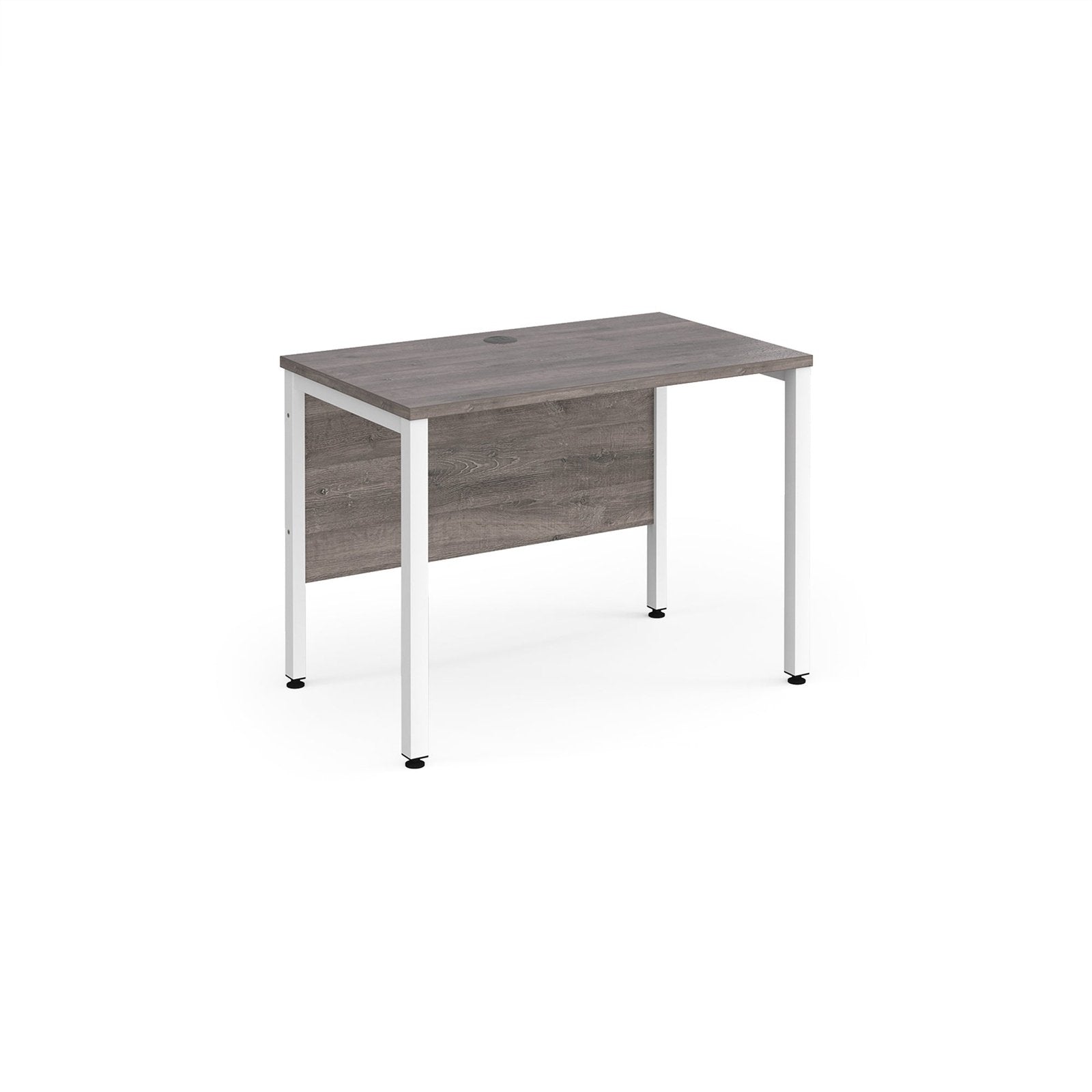 Maestro 25 bench leg straight desk 600 deep - Office Products Online