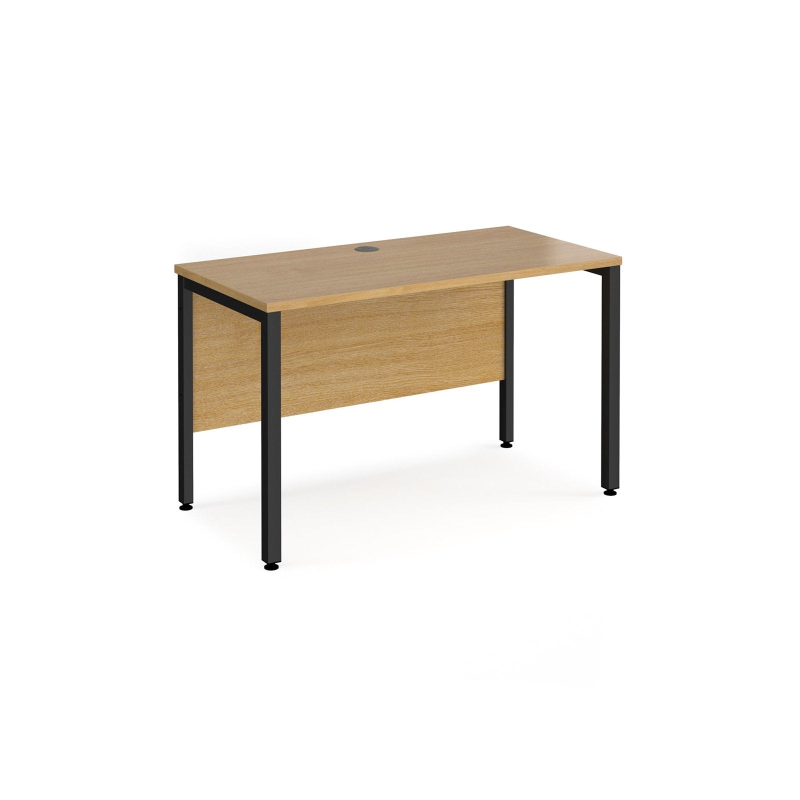 Maestro 25 bench leg straight desk 600 deep - Office Products Online