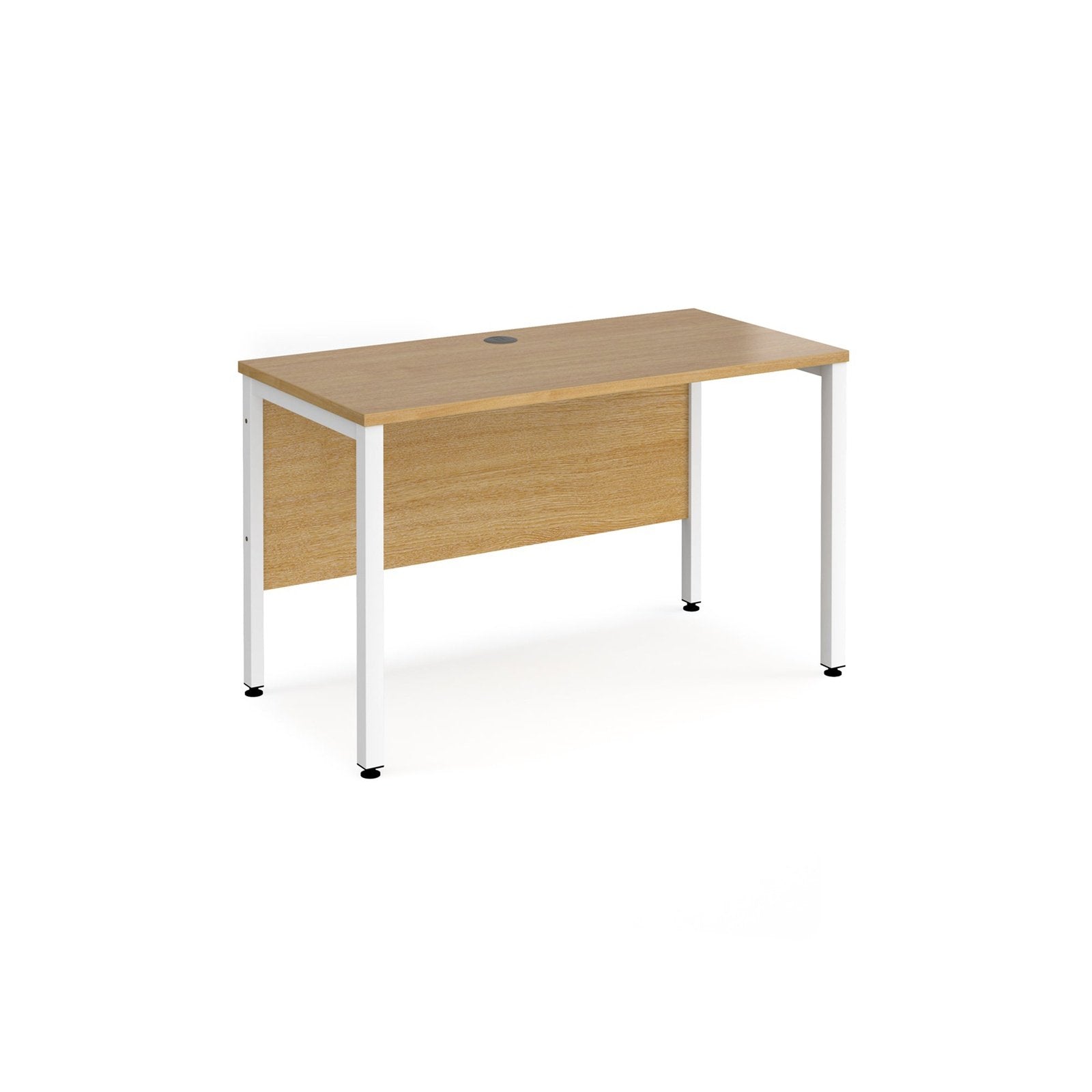 Maestro 25 bench leg straight desk 600 deep - Office Products Online