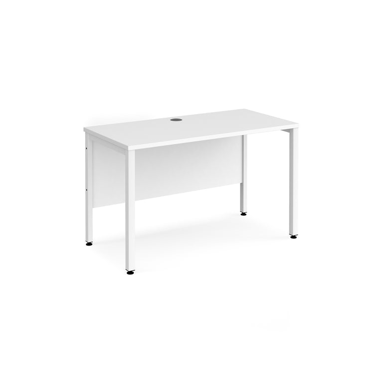 Maestro 25 bench leg straight desk 600 deep - Office Products Online