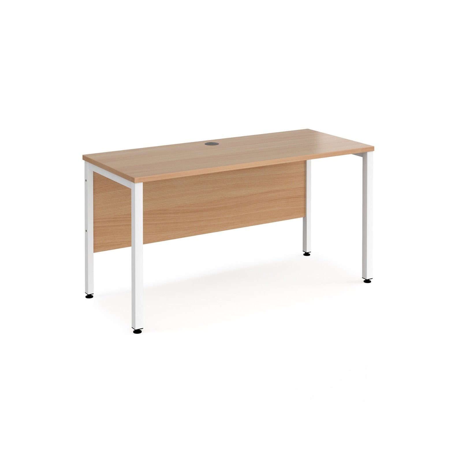 Maestro 25 bench leg straight desk 600 deep - Office Products Online