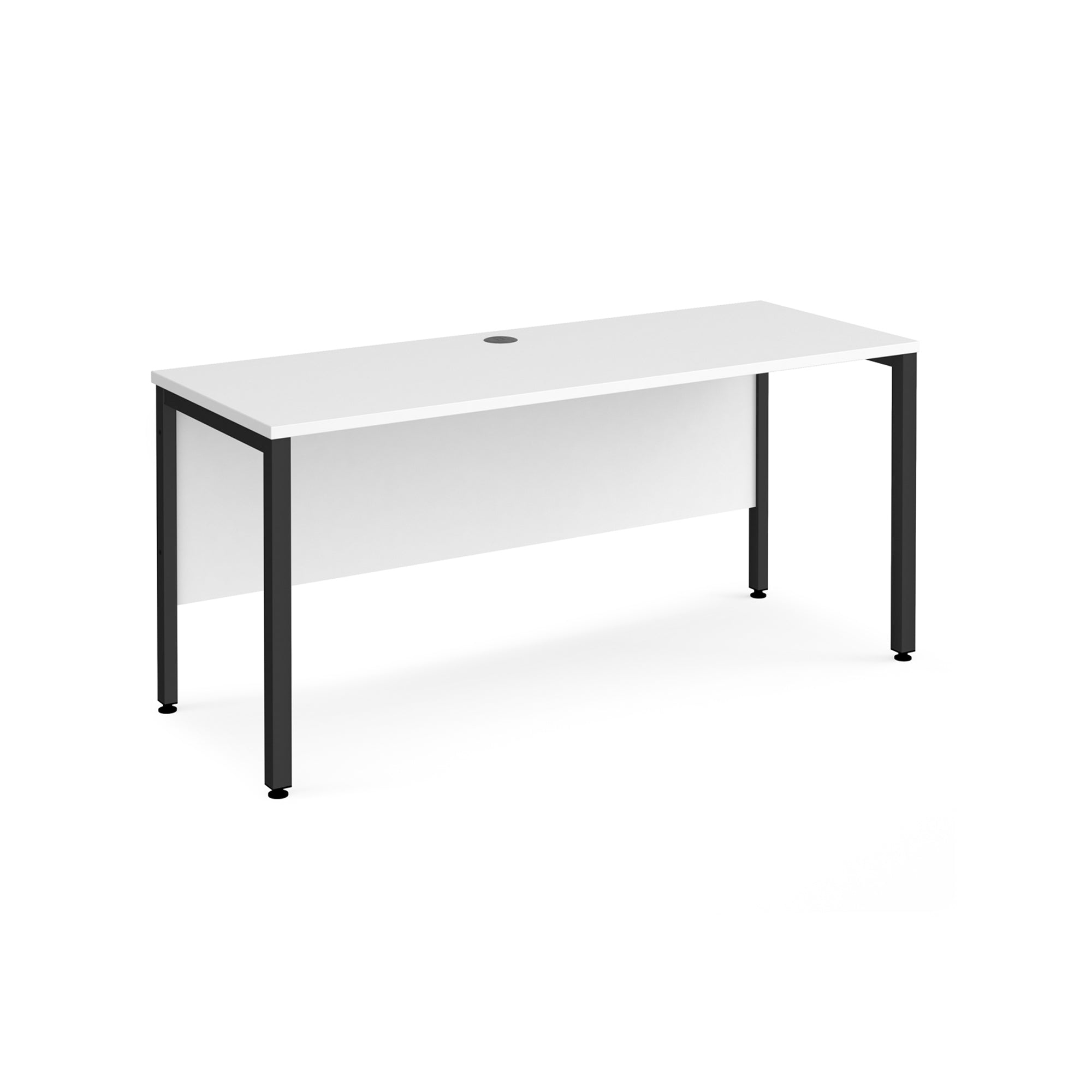 Maestro 25 bench leg straight desk 600 deep - Office Products Online