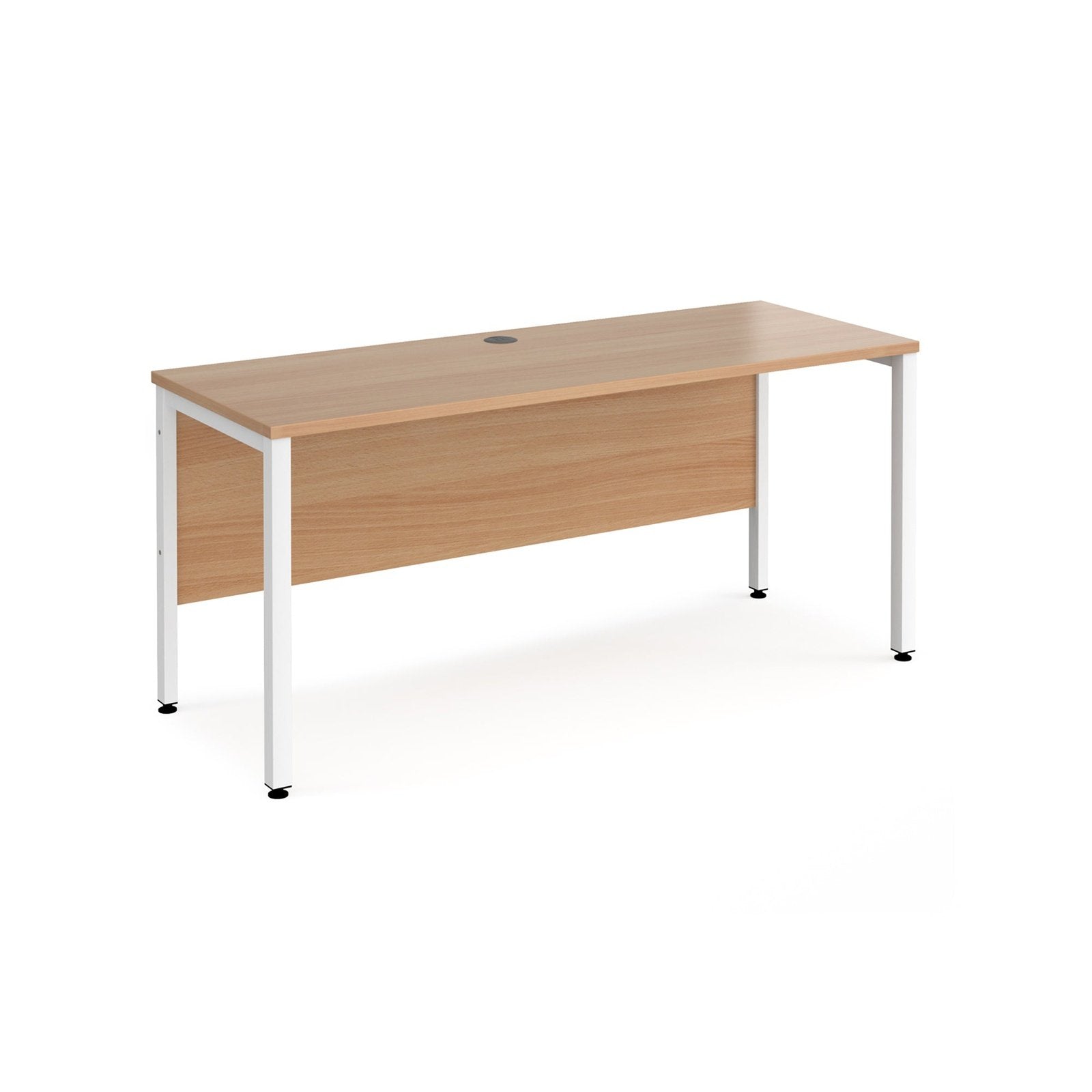 Maestro 25 bench leg straight desk 600 deep - Office Products Online