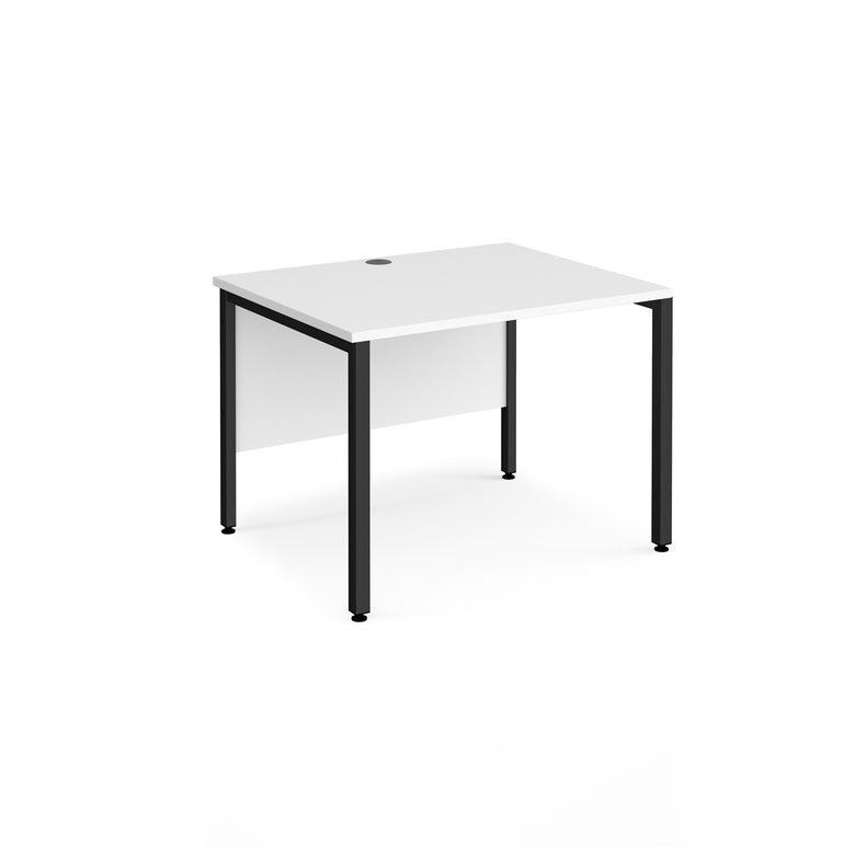 Maestro 25 bench leg straight desk 800 deep - Office Products Online