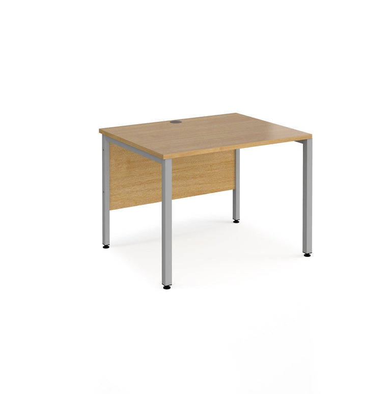 Maestro 25 bench leg straight desk 800 deep - Office Products Online