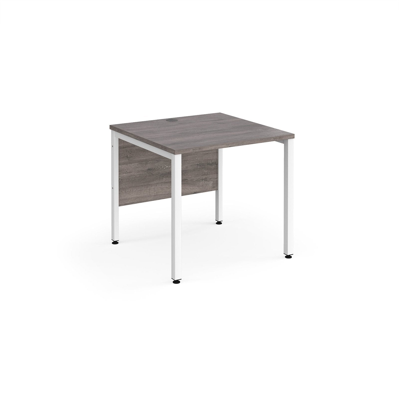 Maestro 25 bench leg straight desk 800 deep - Office Products Online