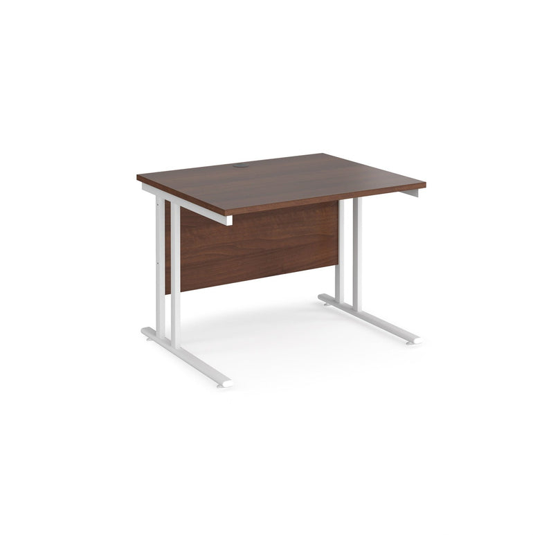 Maestro 25 cantilever leg straight desk 800 deep - Office Products Online