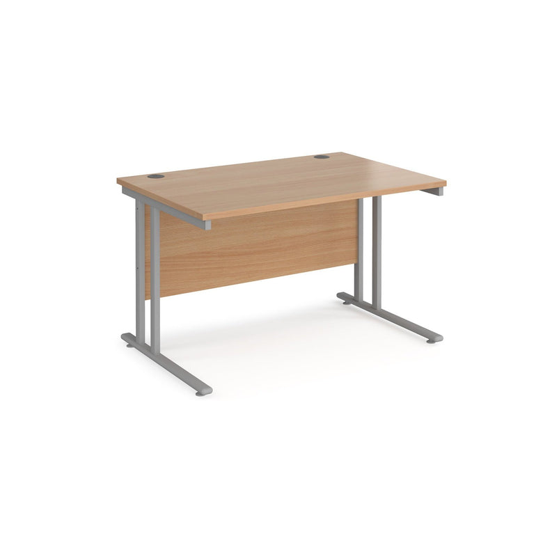 Maestro 25 cantilever leg straight desk 800 deep - Office Products Online