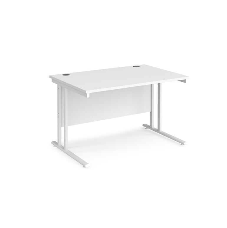 Maestro 25 cantilever leg straight desk 800 deep - Office Products Online