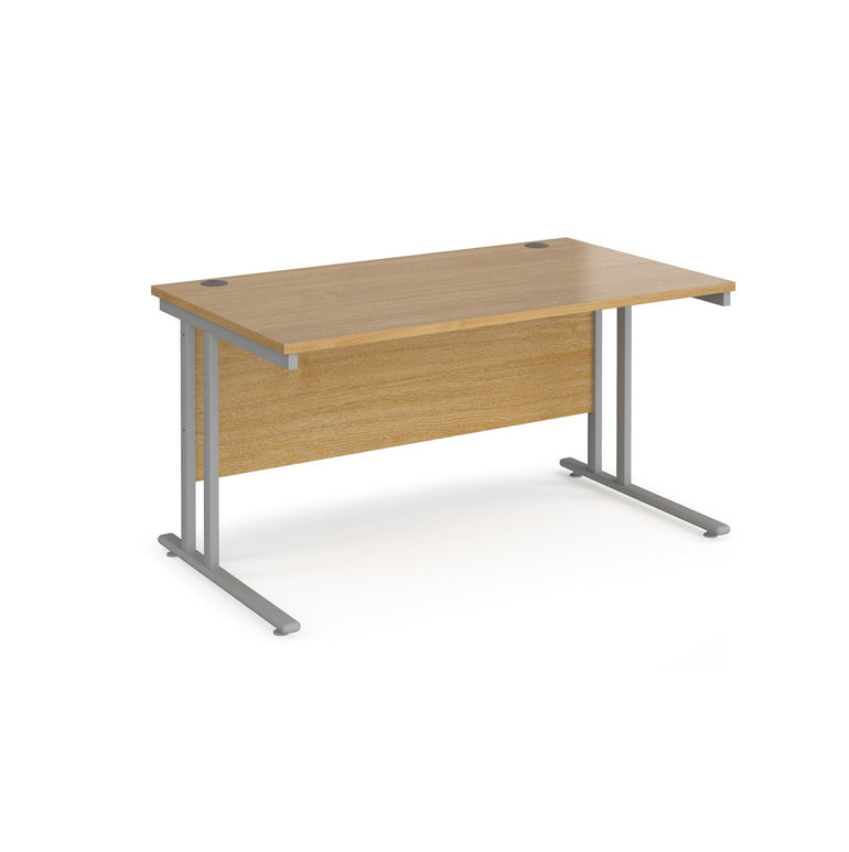 Maestro 25 cantilever leg straight desk 800 deep - Office Products Online