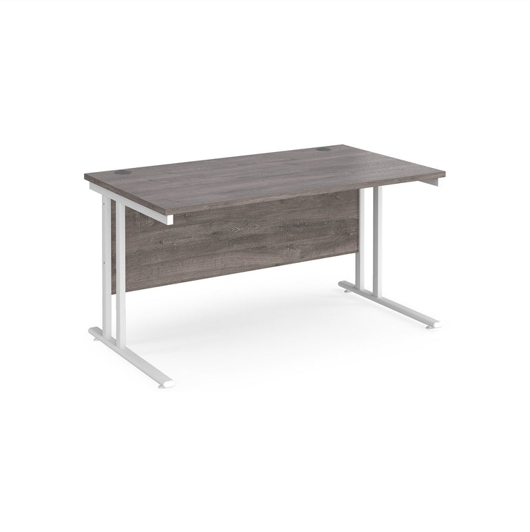 Maestro 25 cantilever leg straight desk 800 deep - Office Products Online