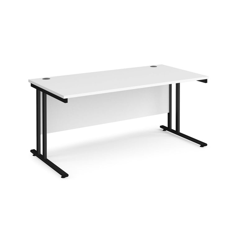 Maestro 25 cantilever leg straight desk 800 deep - Office Products Online