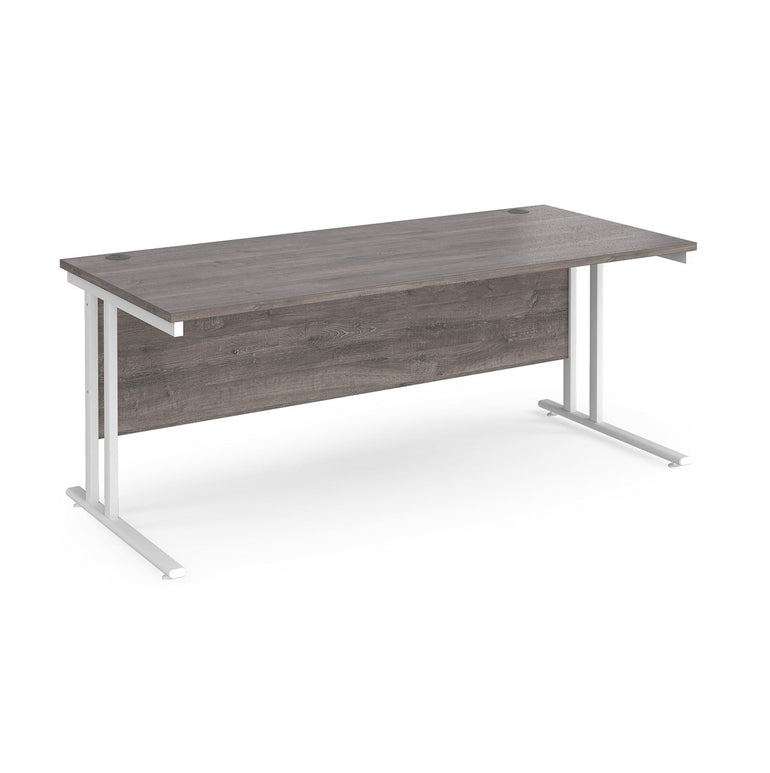 Maestro 25 cantilever leg straight desk 800 deep - Office Products Online