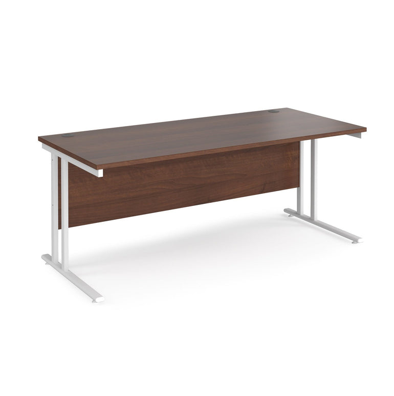 Maestro 25 cantilever leg straight desk 800 deep - Office Products Online