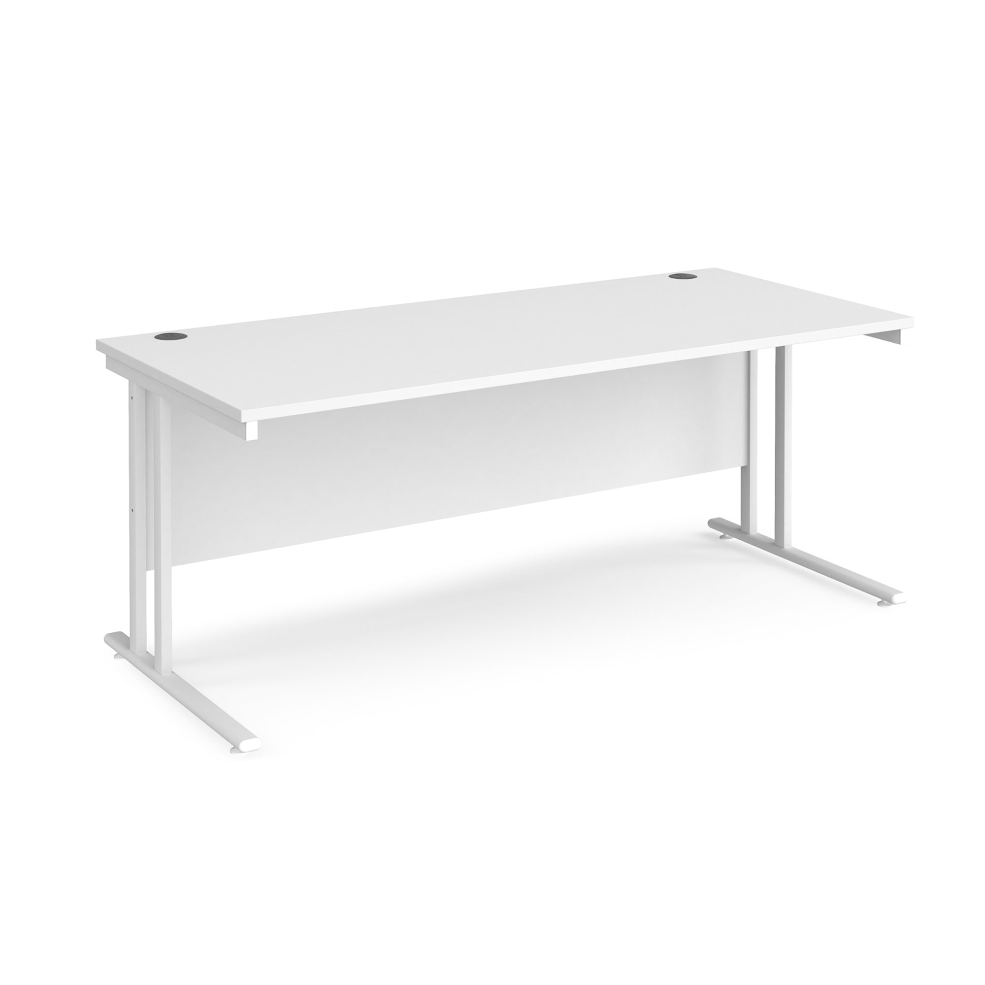 Maestro 25 cantilever leg straight desk 800 deep - Office Products Online