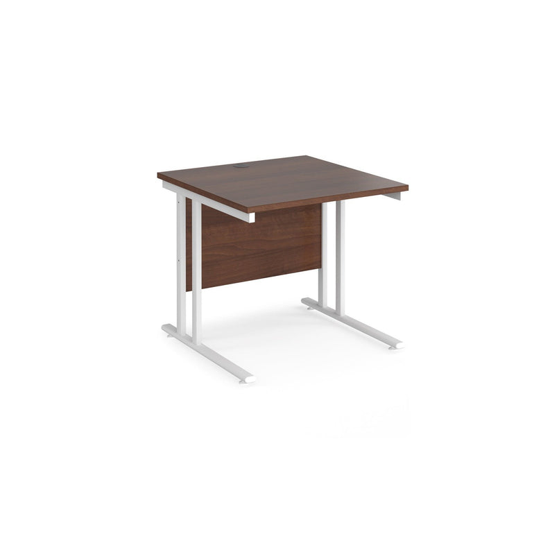 Maestro 25 cantilever leg straight desk 800 deep - Office Products Online