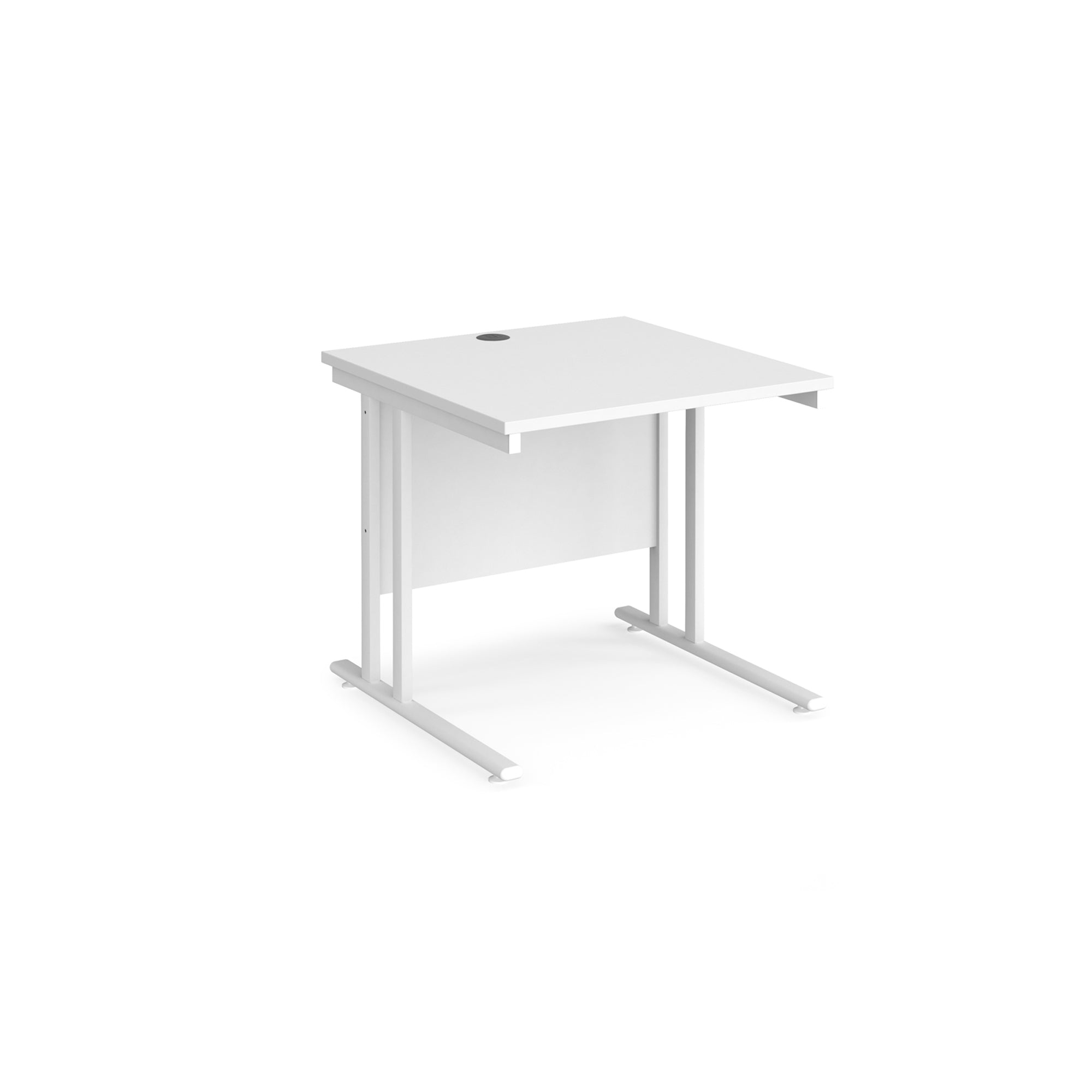 Maestro 25 cantilever leg straight desk 800 deep - Office Products Online