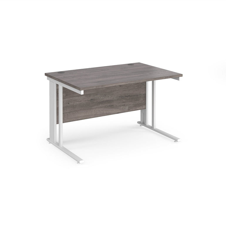 Maestro 25 cable managed leg straight desk 800 deep - Office Products Online