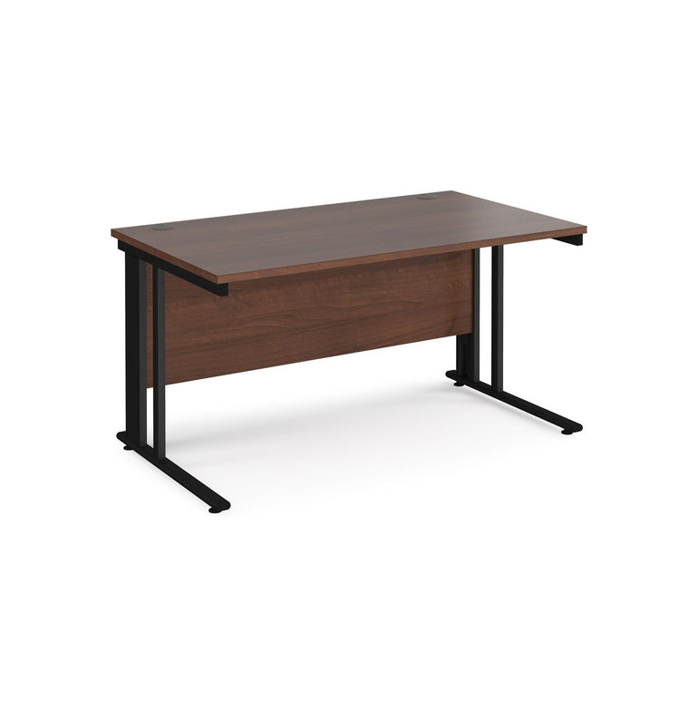 Maestro 25 cable managed leg straight desk 800 deep - Office Products Online