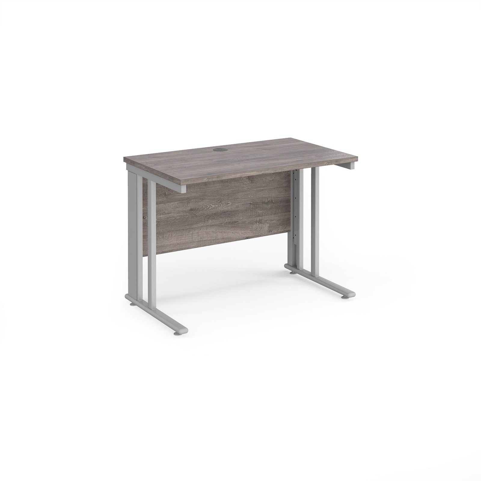 Maestro 25 cable managed leg straight desk 600 deep - Office Products Online