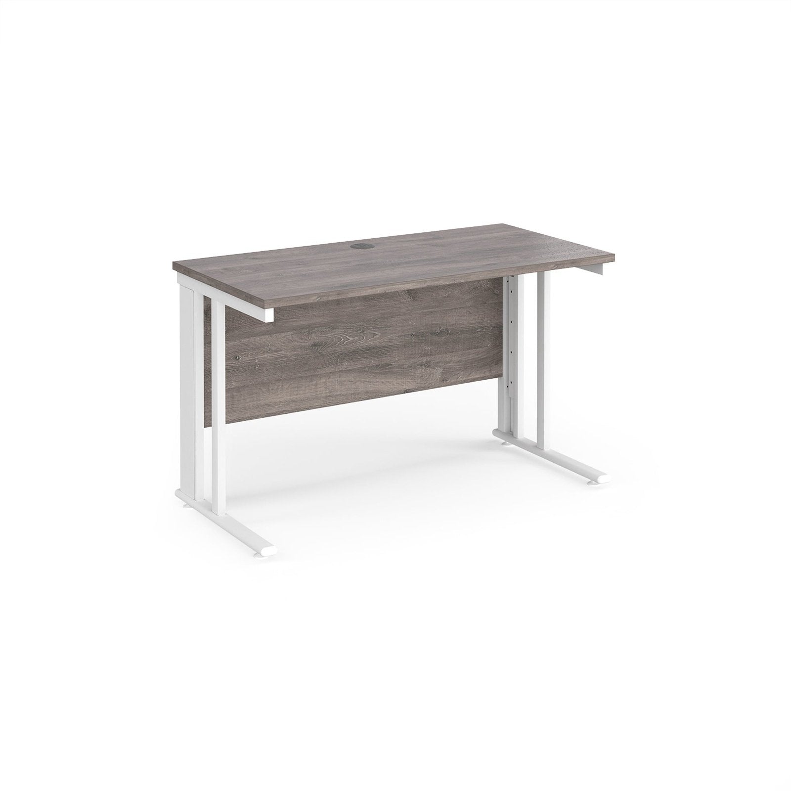 Maestro 25 cable managed leg straight desk 600 deep - Office Products Online