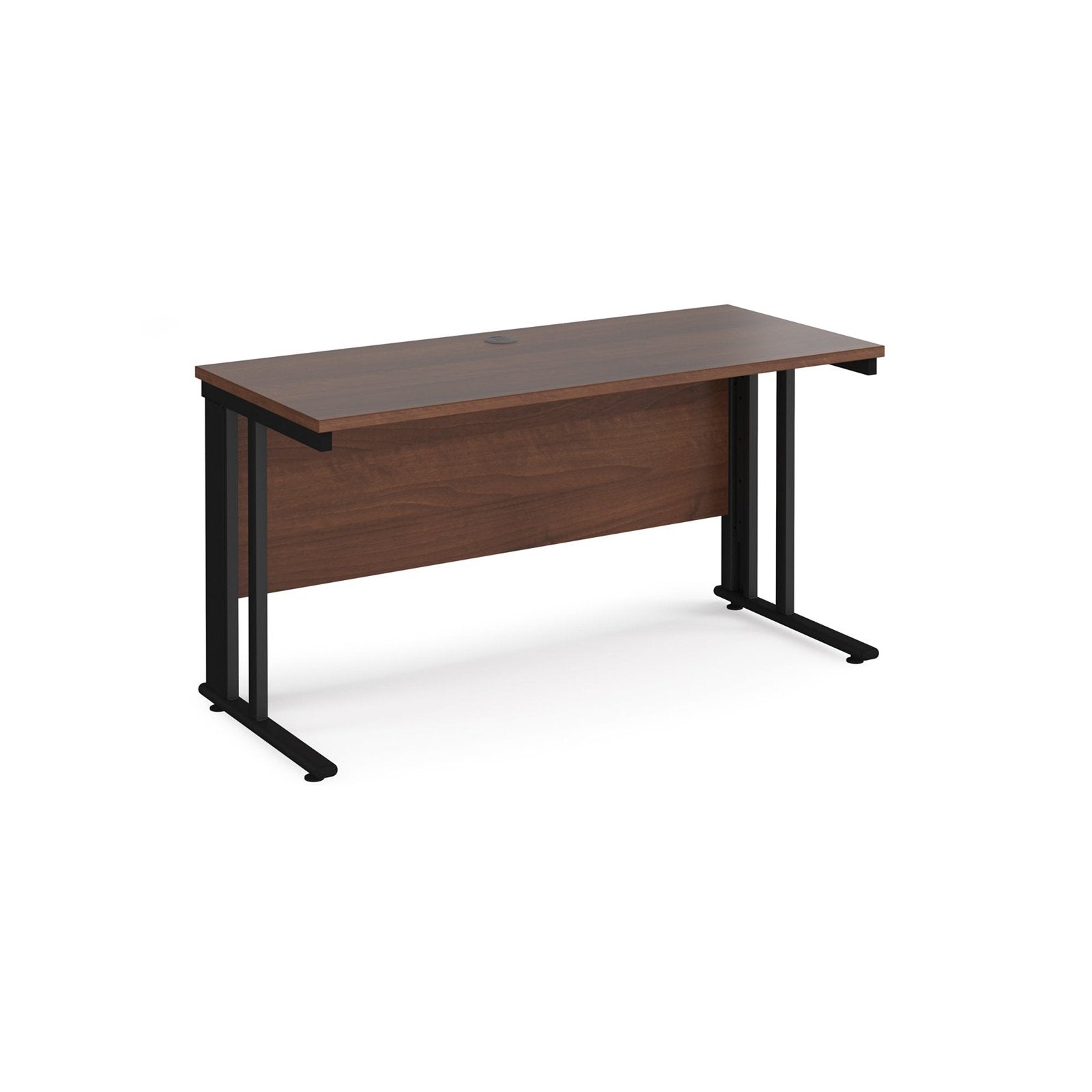 Maestro 25 cable managed leg straight desk 600 deep - Office Products Online