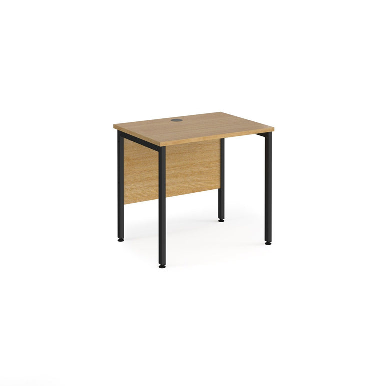 Maestro 25 H-Frame leg straight desk 600 deep - Office Products Online