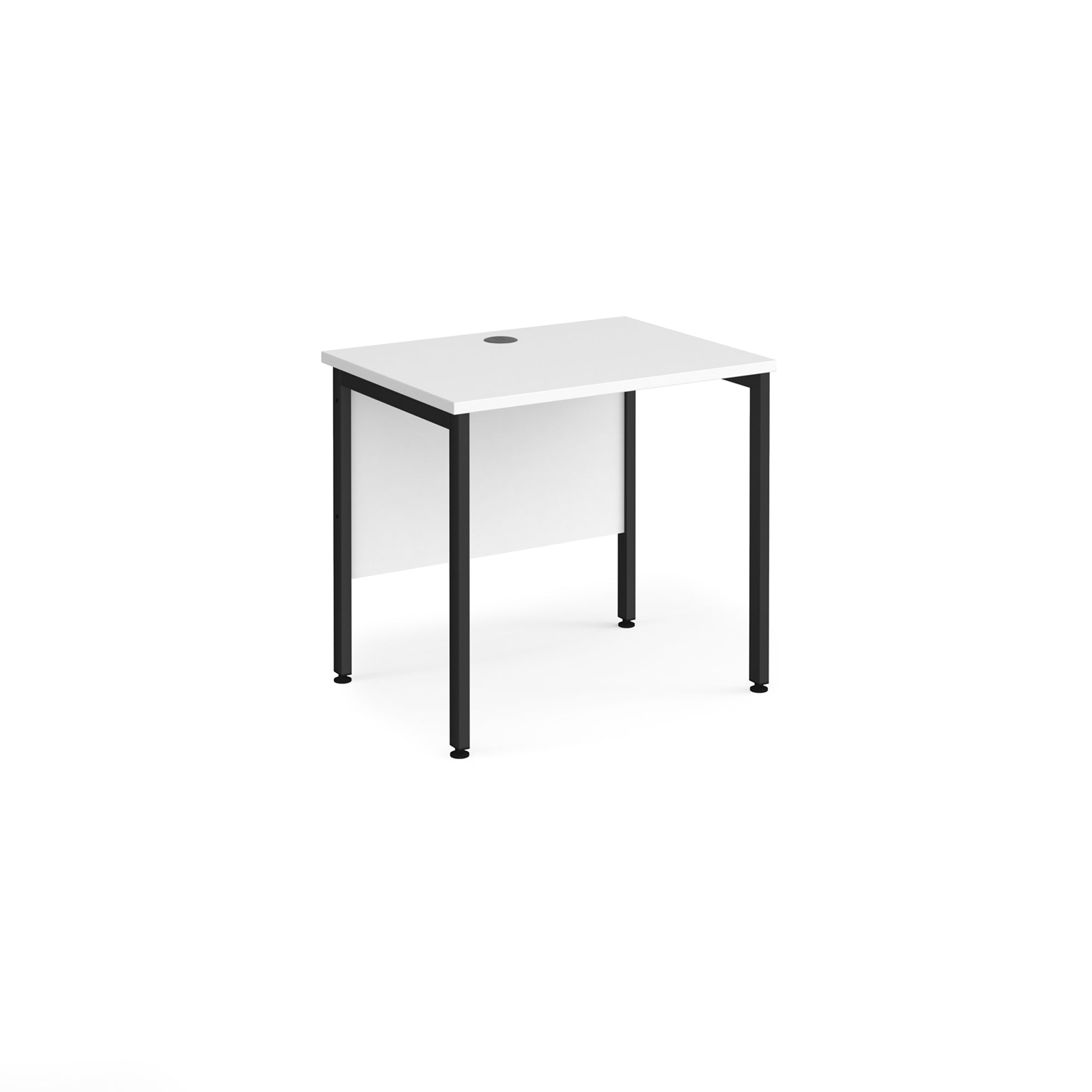 Maestro 25 H-Frame leg straight desk 600 deep - Office Products Online