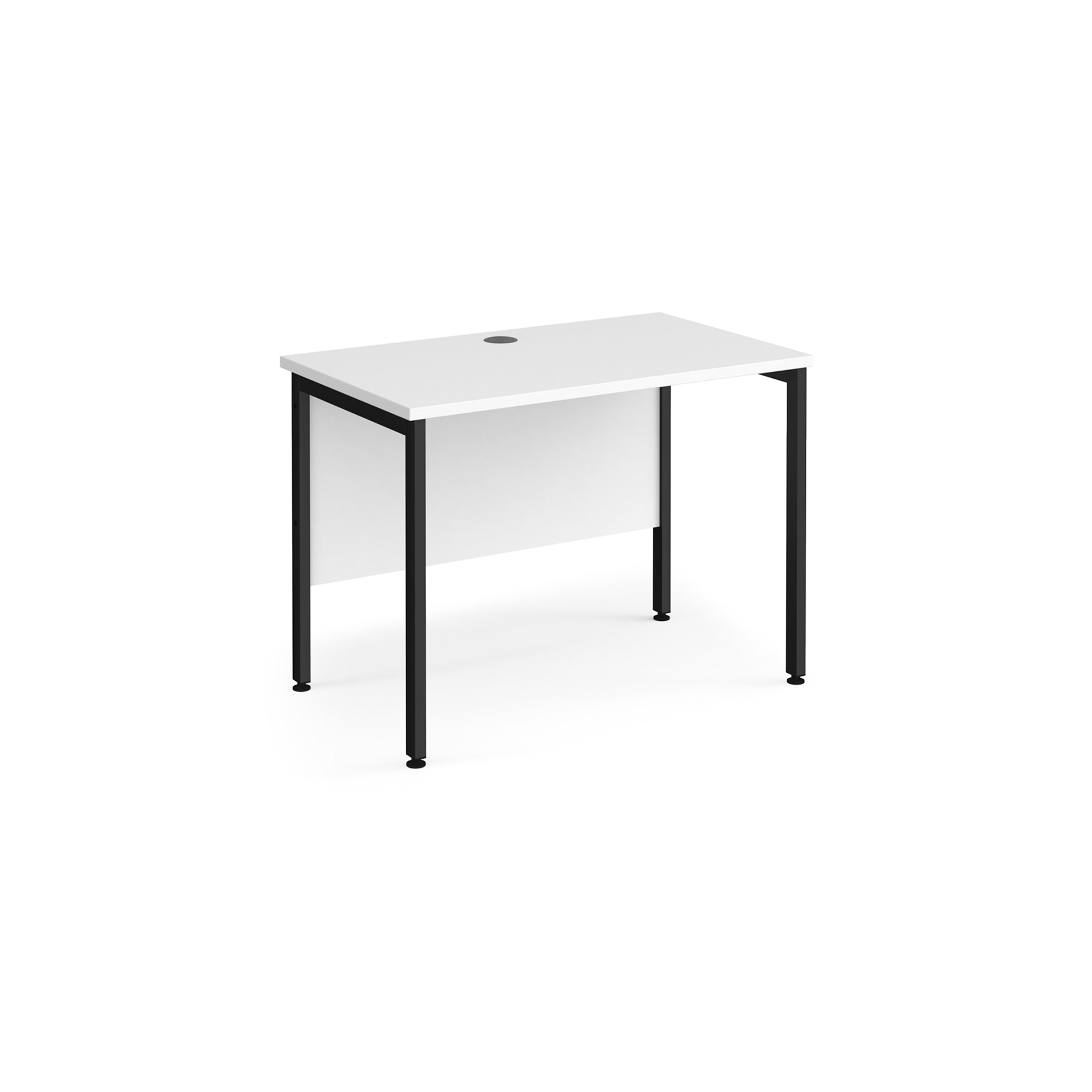 Maestro 25 H-Frame leg straight desk 600 deep - Office Products Online