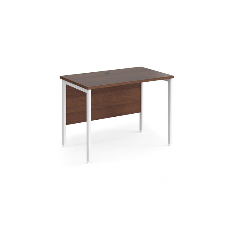 Maestro 25 H-Frame leg straight desk 600 deep - Office Products Online