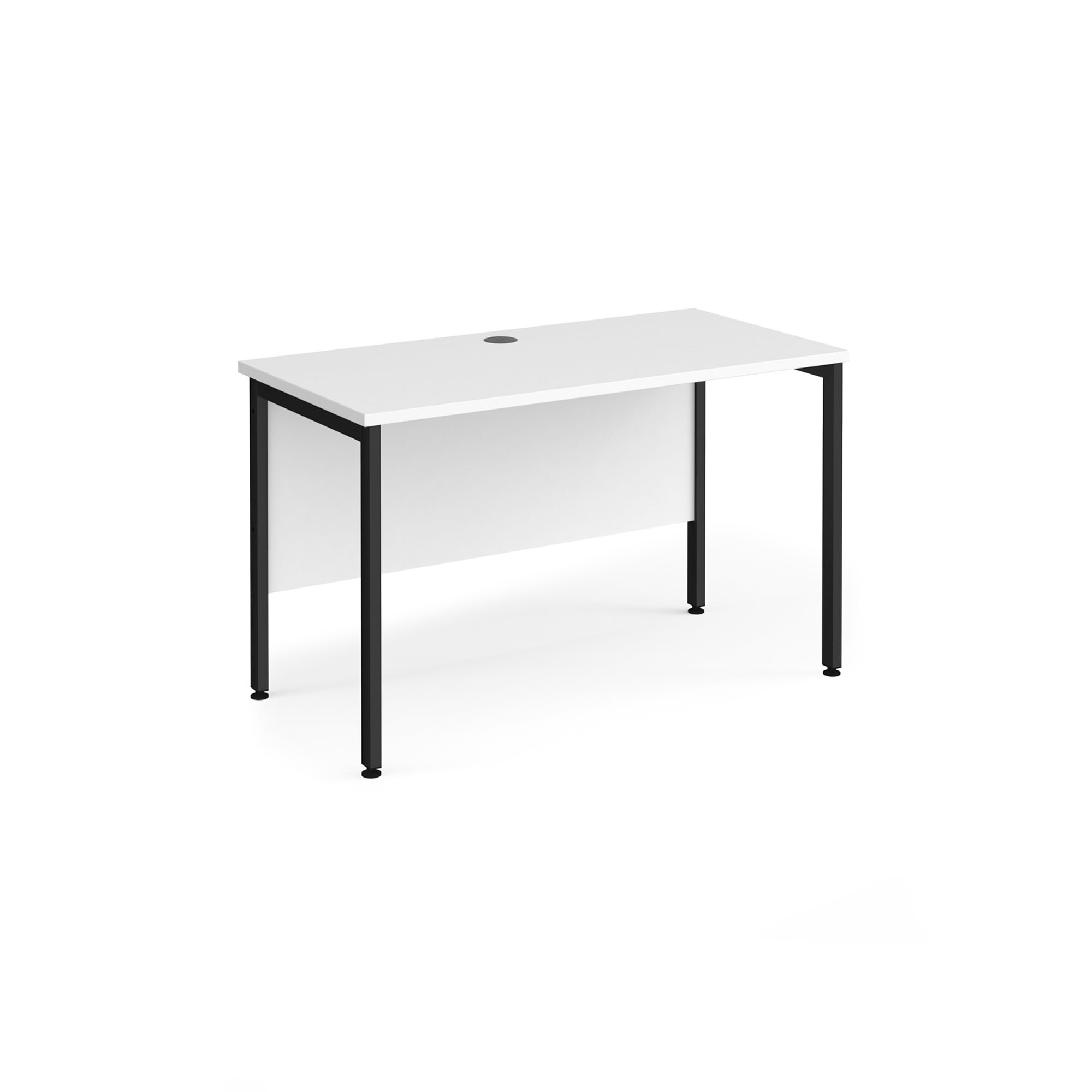 Maestro 25 H-Frame leg straight desk 600 deep - Office Products Online