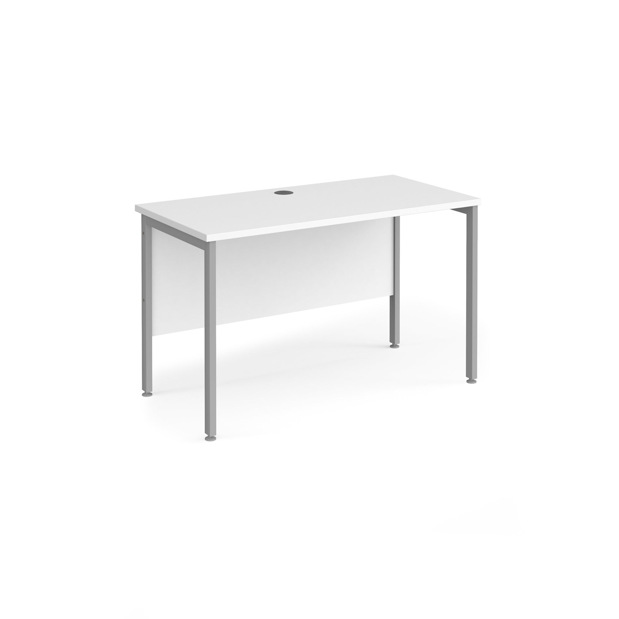 Maestro 25 H-Frame leg straight desk 600 deep - Office Products Online