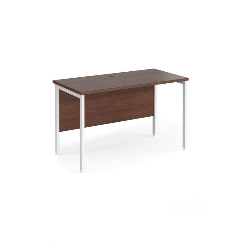 Maestro 25 H-Frame leg straight desk 600 deep - Office Products Online