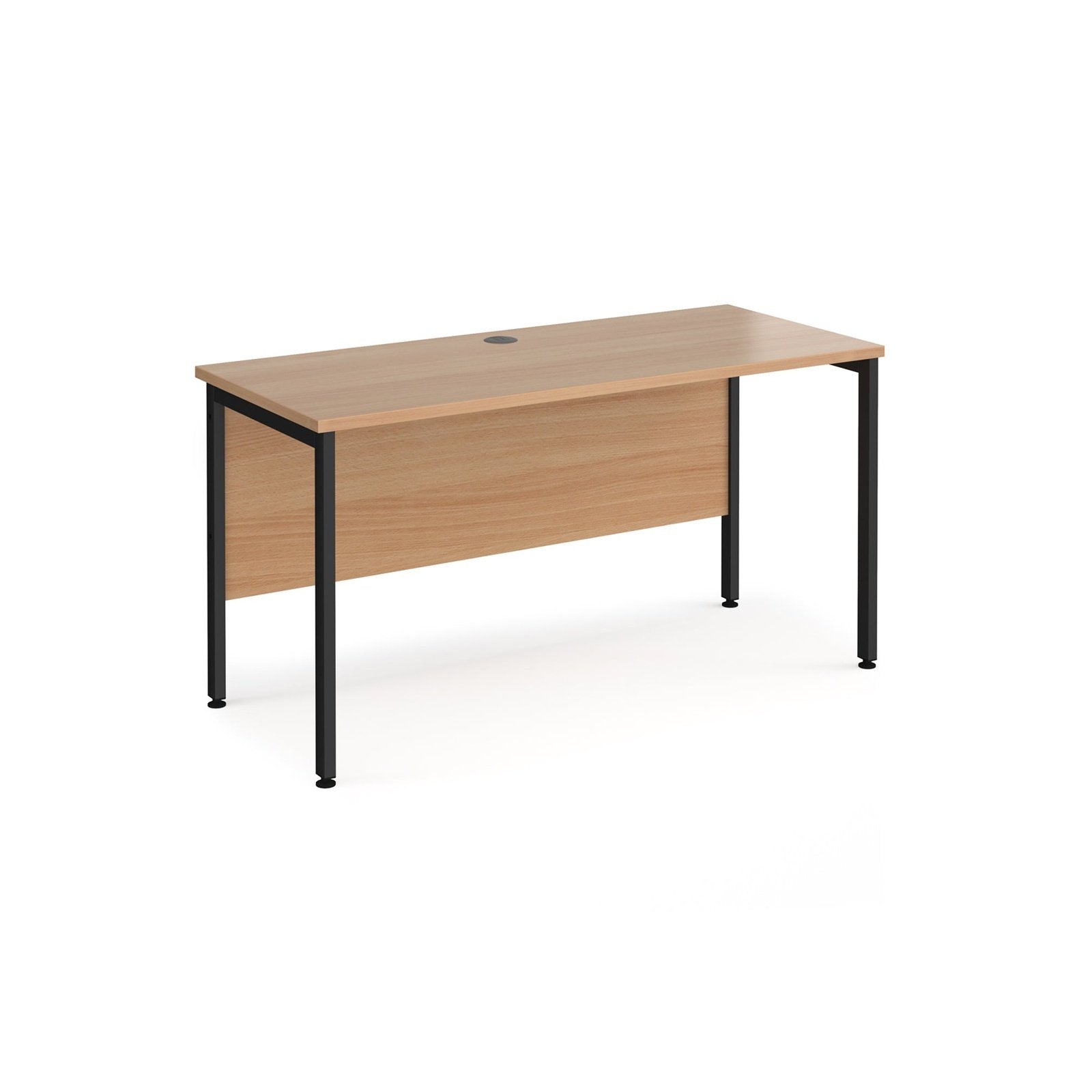 Maestro 25 H-Frame leg straight desk 600 deep - Office Products Online