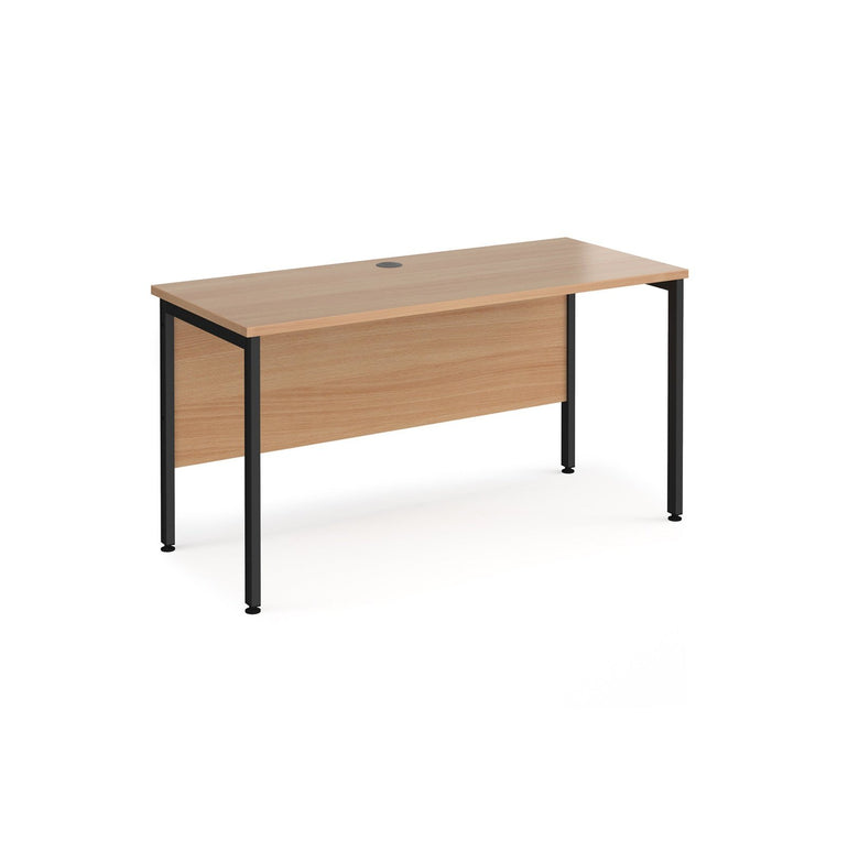 Maestro 25 H-Frame leg straight desk 600 deep - Office Products Online