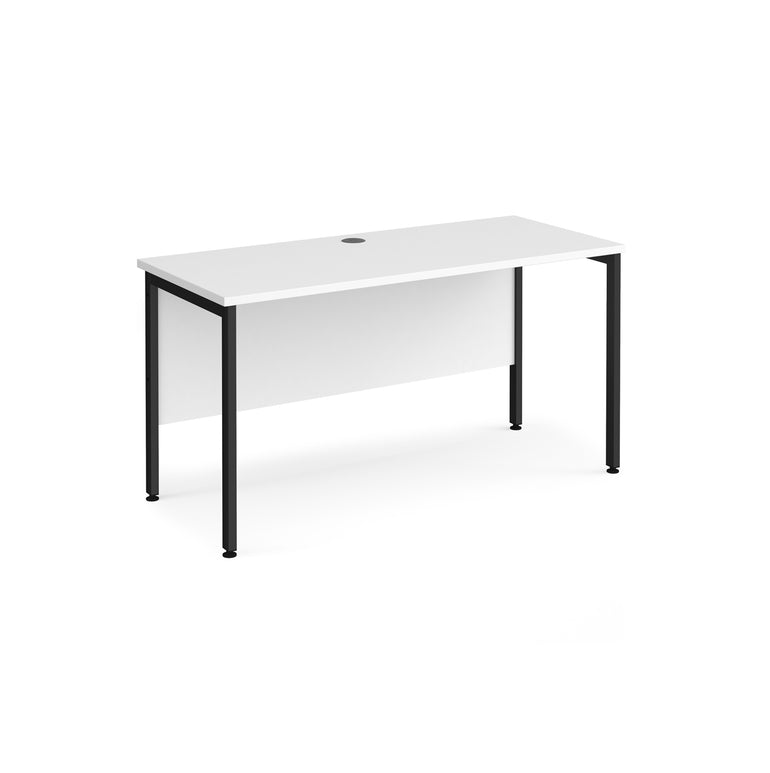 Maestro 25 H-Frame leg straight desk 600 deep - Office Products Online