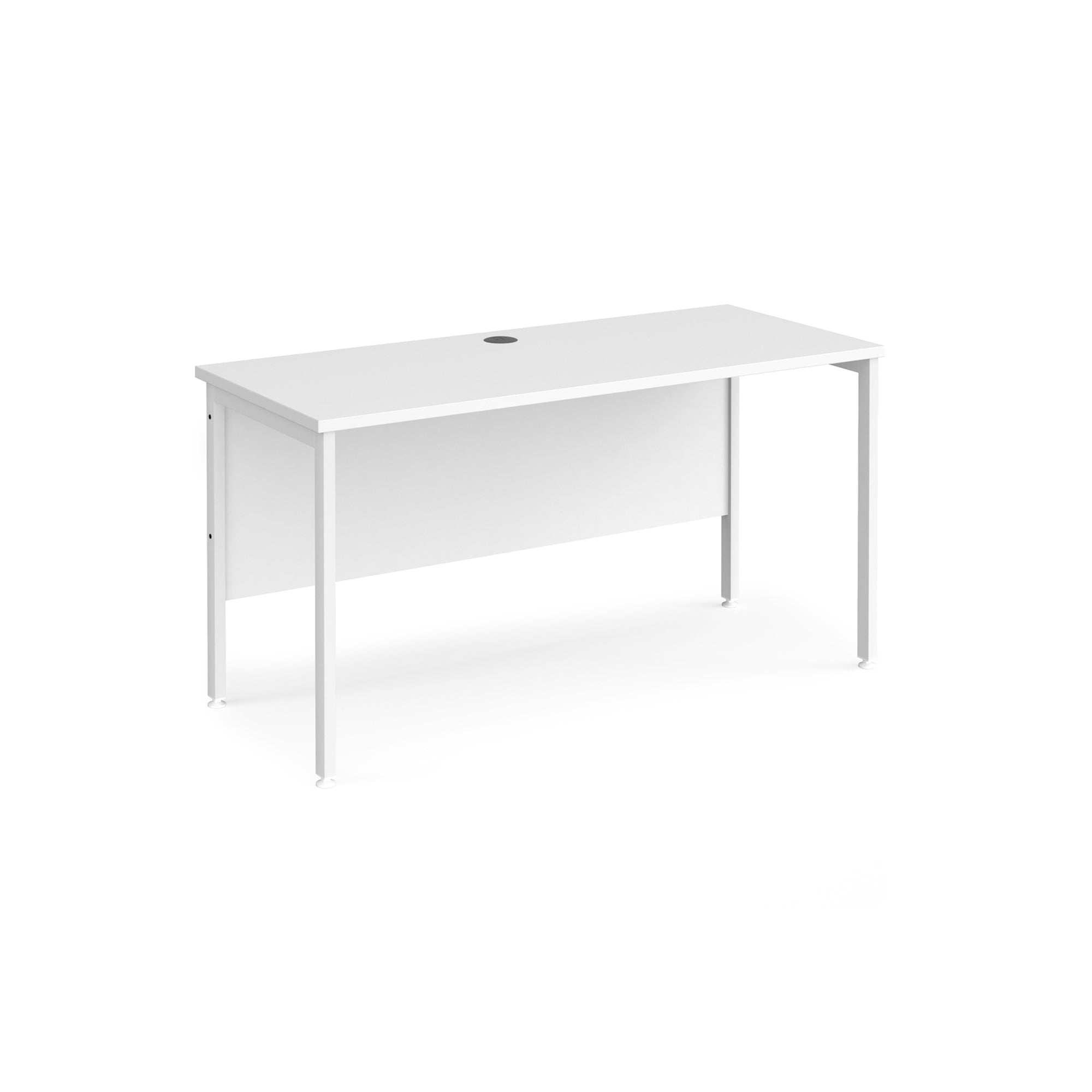 Maestro 25 H-Frame leg straight desk 600 deep - Office Products Online