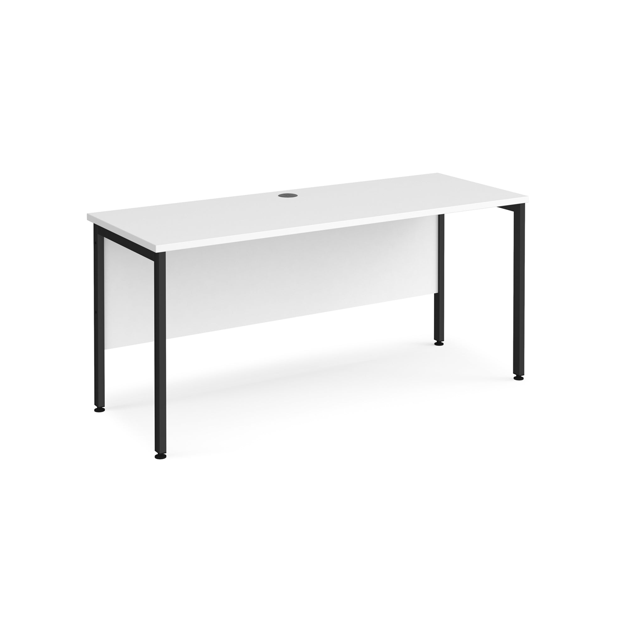 Maestro 25 H-Frame leg straight desk 600 deep - Office Products Online