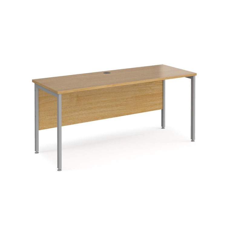 Maestro 25 H-Frame leg straight desk 600 deep - Office Products Online