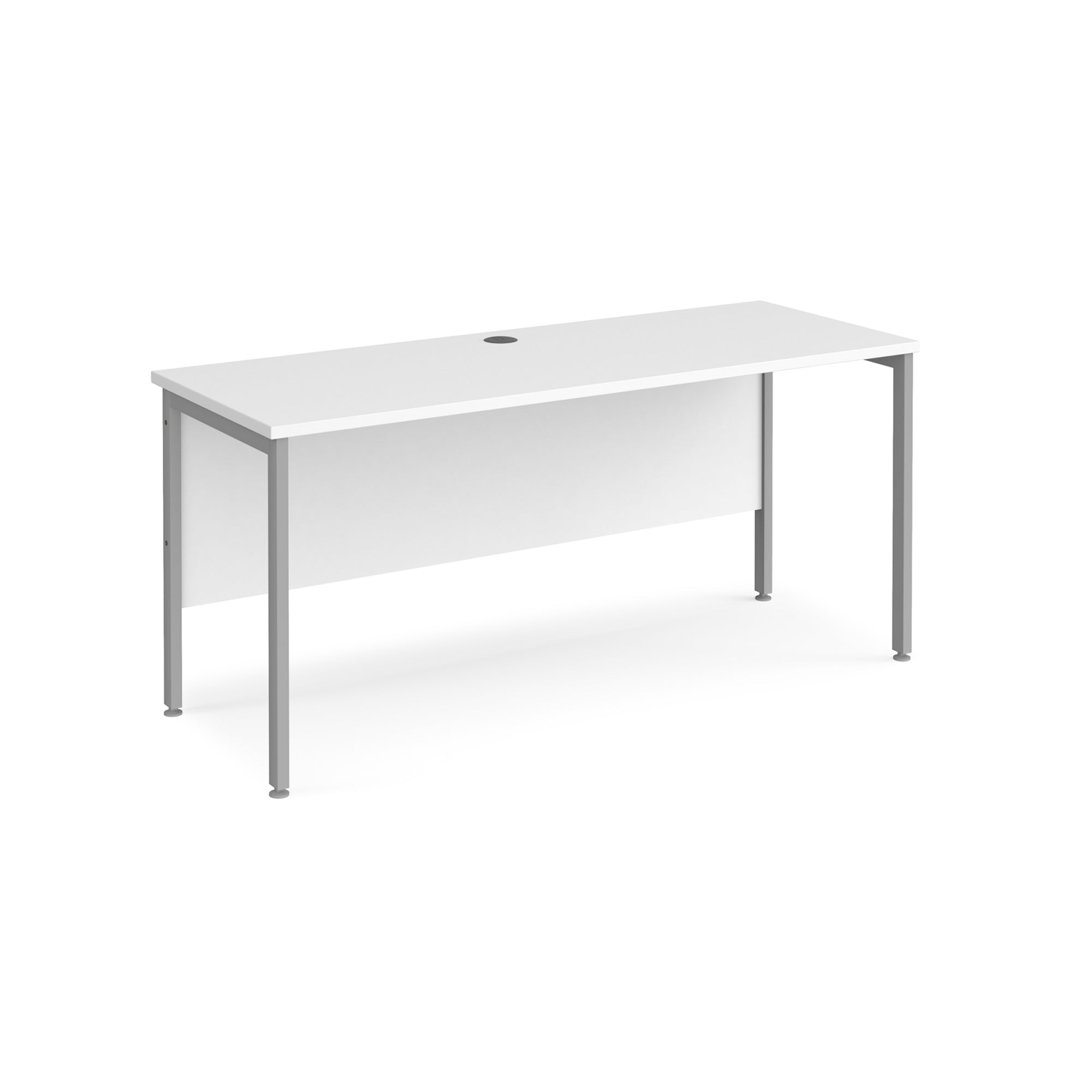 Maestro 25 H-Frame leg straight desk 600 deep - Office Products Online