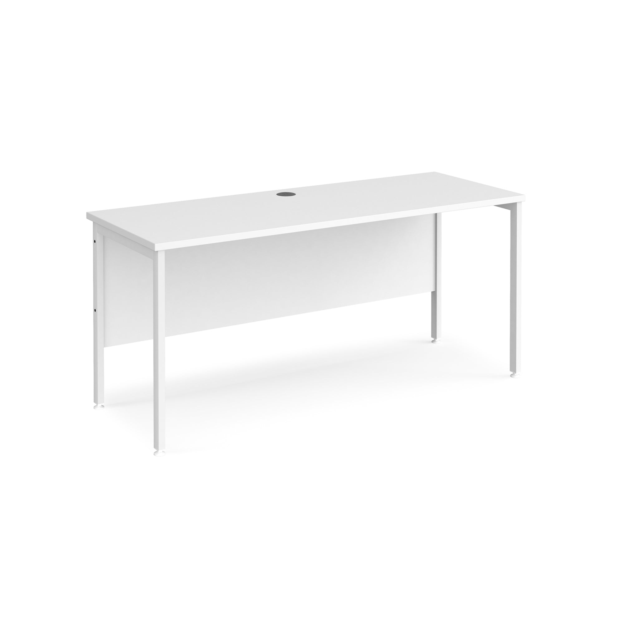 Maestro 25 H-Frame leg straight desk 600 deep - Office Products Online